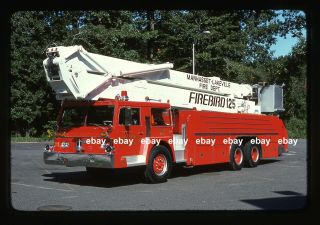 Manhasset Lakeville Ny Hendrickson Calavar Firebird 125 Fire Apparatus Slide