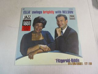 Ella Fitzgerald Swings Brightly With Nelson 180g Lp 2017 Spiral Dmm