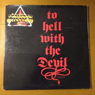 Stryper To Hell With The Devil Lp 1986 Enigma Christian Glam Ex