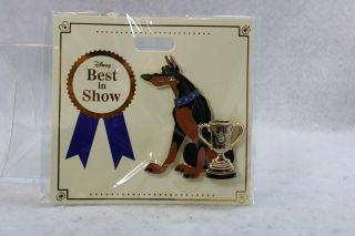 Disney Wdi Le 300 Pin Best In Show Dog Trophy Oliver & Company Desoto