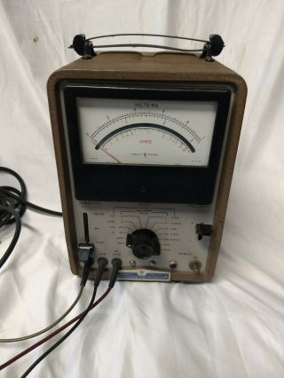 Hp 412a Vacuum Tube Voltmeter Vtvm Vintage Test Equipment (, Very)