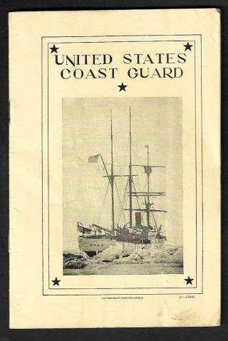1926 Sesqui - Centennial United States Coast Guard Booklet