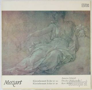 Annerose Schmidt Mozart Piano Concertos K 482 488 Eterna Ed.  1 Stereo 826467 Nm