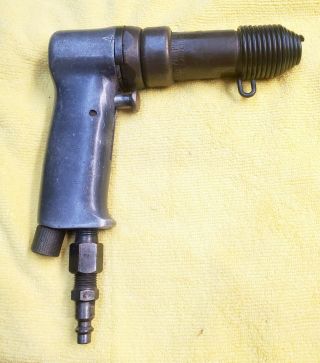 Vintage Cleco E 2 Rivet Hammer Aviation Air Tool With Spring