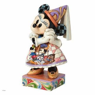 Disney Parks Jim Shore Happily Ever After Princess Minnie Mouse Figurine Nwob