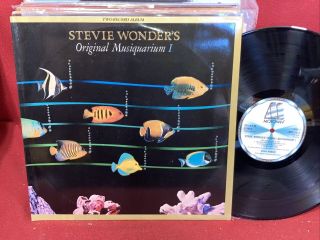 Nm Stevie Wonder “the Musiquarium I” Motown Gatefold Uk 2 Lp