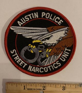 Austin Police Street Narcotics Unit Patch
