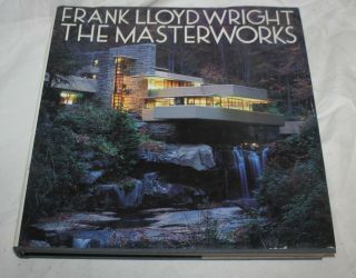 Huge Coffee Table Book Frank Lloyd Wright The Masterworks 1993