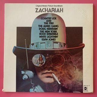 V/a Zachariah (motion Picture Soundtrack) Lp Promo Wlp Vinyl Abc 1970 X