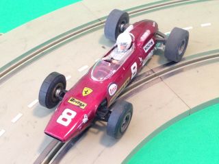 Vintage Cox Ferrari F - 1,  Slot Car 1:24 Scale.  Monogram,  Amt,  Revell.