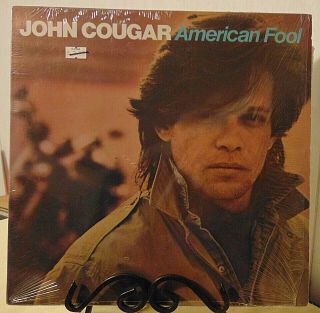 John Cougar Mellencamp ‎ - American Fool - 1982 Riva Rvl - 7501 Rock Vinyl Lp - Nm -