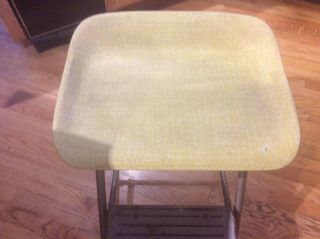 Vintage Samsonite Folding Step Stool Chair Mid - Century Modern Retro 2
