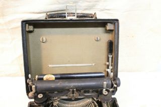 Vintage Corona No.  3 Folding Typewriter 1904 - 1910 MILITARY WORLD WAR ONE? 2