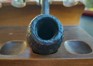 Vintage Barling ' s Make Ye Olde Wood 241 Shell Briar Straight Tobacco Pipe 3