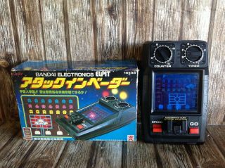 Vintage 1970s Bandai Electronics Space Invaders Elpit 16145 Made In Japan