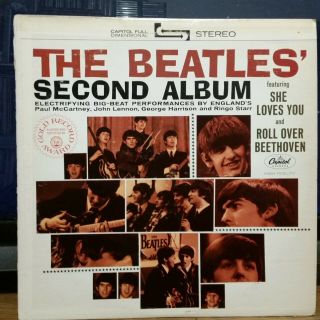 The Beatles Second Album Nm Vinyl Stereo Lp
