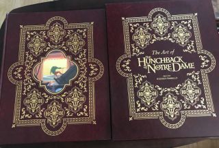 The Art Of The Hunchback Of Notre Dame Signed Collector 