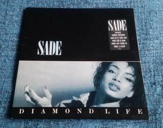 Sade ‎– Diamond Life - Lp Vinyl Record 1984 Blue Labels,  Gatefold Ex