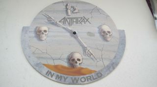 Anthrax In My World 1990 Uk 10 " Vinyl Ex,  Limited Edition