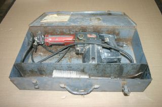 Vintage Skil 731 Roto Hammer Hammer Drill Demolition Heavy Duty W/ Case & Bits