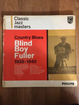 Classic Jazz Masters.  Blind Boy Fuller.  1935 - 1940.  Country Blues