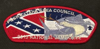 Boy Scout Jsp Patch 2013 National Jamboree Pushmataha Area Council Bsa