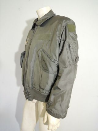 Vintage CWU - 45/P Flyers Jacket Cold Weather MIL - J - 83388 Isratex Size XL 2