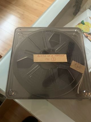 Vintage Birth Of A Nation DW Griffith 8mm Film Movie Reels 3