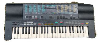 Vintage Yamaha Portasound Pss 480 Key Digital Synthesizer Keyboard (w.  O Cords)