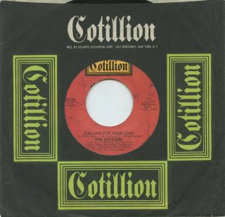 Hear - Rare Northern Soul 45 - The Enticers - Calling For Your Love - Cotillion