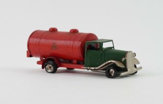 Vintage Tri - Ang Minic Petrol Tank Lorry Gas Truck Made In England
