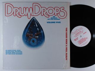 Drum Drops Volume Five - The Hard Rock & Roll Album Dd - 7781 Lp Vg,  Shrink