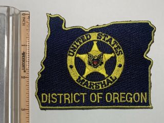 United States Us Marshal Patch - District Of Oregon
