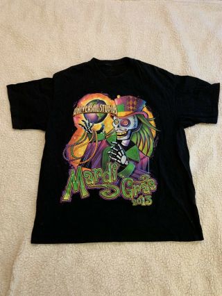 Mardi Gras 2013 Universal Studios T Shirt Size Adult Xl