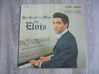 Elvis Presley - His Hand In Mine 1969 Usa Lp Rca Victor Stereo Orange Labels