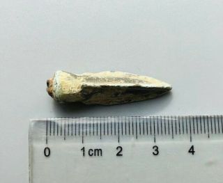 Ancient Chinese Bronze 3 - Edge Arrowhead - Warring States 475bc - 221bc