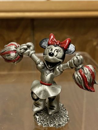 Hudson Fine Pewter Disney Minnie Mouse Cheerleader 5999 2”