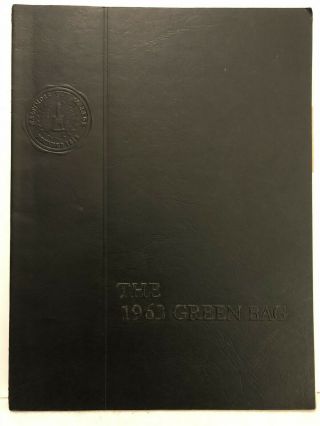 1963 Baltimore City College University Annual Yearbook Maryland Md