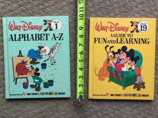 Complete Set 1 - 19 Walt Disney 1983 Fun To Learn Library Bantam Books