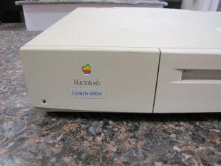 Vintage Macintosh Mac Centris 660AV Personal Computer M9040 - Powers on no video 2