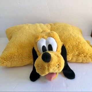Pluto Pillow Pet Pal Plush 20 " Disney Stuffed Animal Mickey Mouse