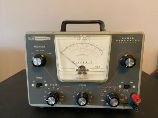 Vintage Heathkit Ig - 72 Audio Generator Rebuilt Test Gear Guaranteed