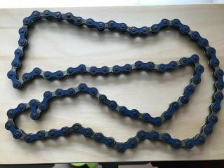 Izumi 4e Old School Vintage Bmx Chain Blue Hutch Gt Kuwahara Redline Mongoose