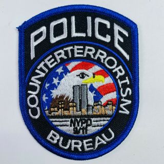 Nypd Counterterrorism Bureau Police 9/11 Twin Towers York Ny Patch (a4)