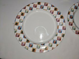 1997 Vintage Block Andy Warhol Marilyn Monroe 2 Dinner,  2 Salad Plates 3