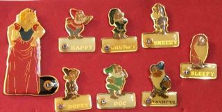 Snow White And The 7 Dwarves Set Of Lions Club Disney