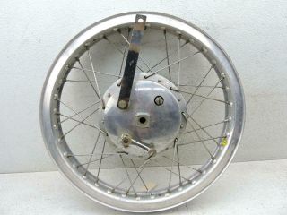 Akront Front Wheel Rim Brake Drum Hub Vintage Ossa Trials Mx Enduro 117