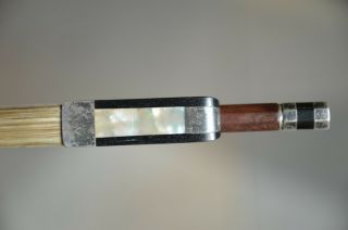 Old French Violin Bow,  marked COLLIN MEZIN A PARIS, 2