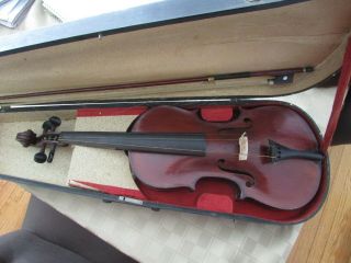 Nicolaus Amatus Fecit In Cremona 16 Germany 4/4 Violin In Wood Case