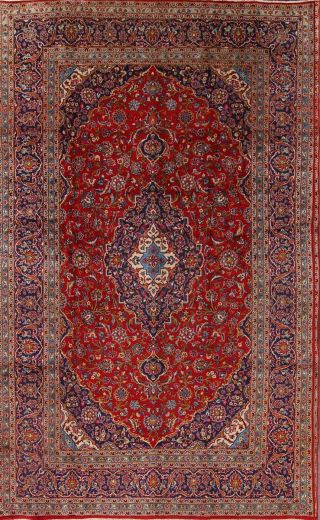 Vintage Floral Ardakan Hand - Knotted Traditional Oriental Area Rug 8 
